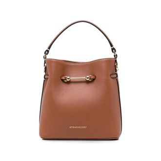 Strathberry Mini Corda Bucket Leather Tote Bag