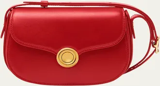 Loro Piana Ghiera Mini Leather Crossbody Bag