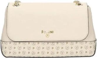 Pollini Cross Body Bags, female, Beige, Size: ONE SIZE Flap Crossbody Bag