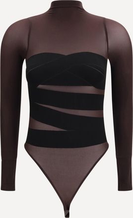 Wolford Infinite Wrap String Bodysuit Female M
