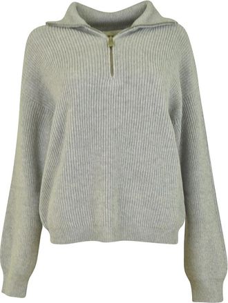 Malo Zip-throughs - Dames - Vesten met rits - Grijs - L - Hoodies & sweatvesten