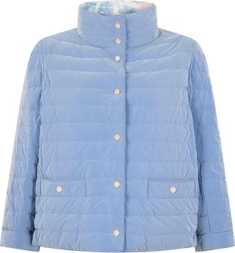 Moorer Coats - Dames - Winterjassen - Blauw - 3XS - Jassen
