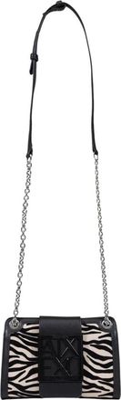 A|X Armani Exchange Tassen, Dames, Zwart, ONE Size, Leer, Kleine Schoudertas