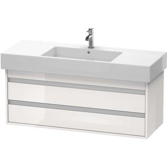 Duravit Ketho Neceser De Pared 6642, 2 Cajones, 1200mm, Para - Duravit
