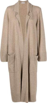 Malo draped cashmere cardigan - women - Cashmere - 46 - Brown