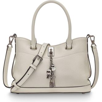 Karl Lagerfeld Gisele Crossbody in White/silver at Nordstrom