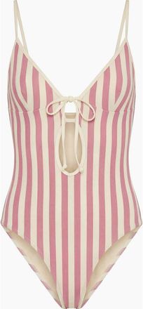 Onia Soleil One-Piece Swimsuit in Rose/Vanil at Nordstrom Rack, Size X-Small