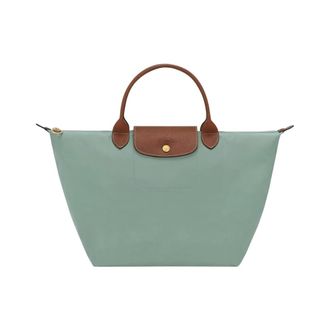 Longchamp Dames, Tassen, Groen, Maat: ONE Size Polyamide
