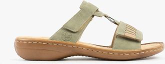 Rieker 60881-52 Womens Sandals Green - Size UK 6.5