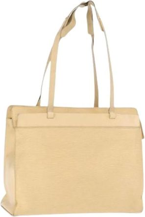 Louis Vuitton Pre-owned Epi Leather Tote Bag - Dames - Vintage Shopper - Beige - ONE Size - Leer - Vintage