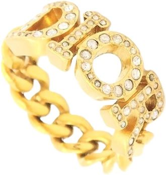 Dior Metal Band Ring (Pre-Owned)
