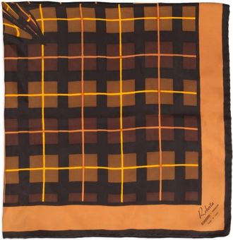 Roberta Di Camerino Sciarpa Trompe-loeil - Arancione