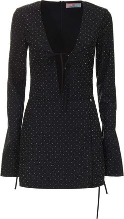 Chiara Ferragni Korte Damesjurk - Dames - Korte kleedjes - Zwart - 2XS - Kleedjes