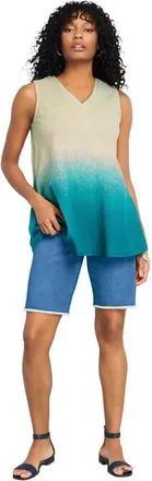 Roaman's American Ombr&eacute; Swing Tank in Deep Teal Ombre at Nordstrom, Size 28