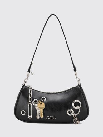 Marc Jacobs Borsa a spalla The Grommet in pelle liscia con ricami e charm