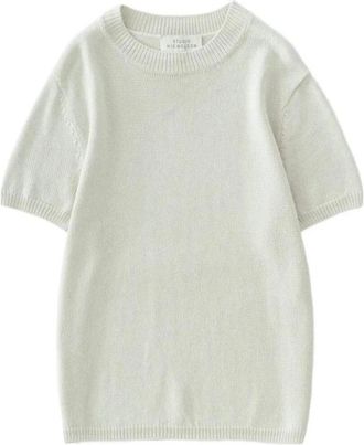 STUDIO NICHOLSON Seren Knit - Dames - Ronde hals truien - Wit - M - Truien & Vesten