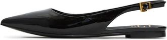 Cesare Gaspari Slingback Ballerinas Sara - Dames - Ballerinas - Zwart - 36 EU - Leer - Schoenen