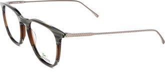 Lacoste Mens 50 mm Brown Grey Eyeglasses