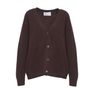 Kaos Cardigans, female, Brown, M, Wool Cardigan