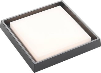 Lucande Lucande - L&aacute;mparas De Techo Led birta En Gris Aluminio