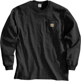 Carhartt Work in Progress Dearborn Loose L/S T-Shirt Longsleeve f&uuml;r Herren | schwarz