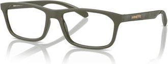 Arnette 52mm Rectangle optical glasses in Green at Nordstrom
