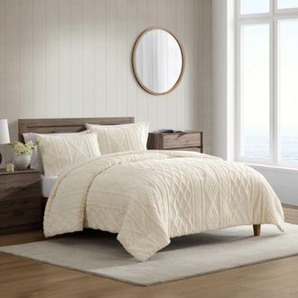 Nautica Willow Cable Knit Twin Comforter Set