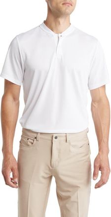 PGA TOUR Short Sleeve Baseball Pique Polo in Bright White at Nordstrom Rack, Size Xx-Large