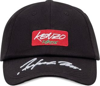 Kenzo x Futura 2000 Cappello da baseball con logo - Nero