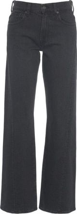 7 For All Mankind Straight Leg Jeans With Distinctive Stitching