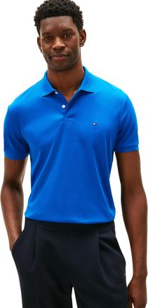 Tommy Hilfiger Men Liquid Cotton REG Seasonal Polo MW0MW39994 S/S Polo, Blue, L
