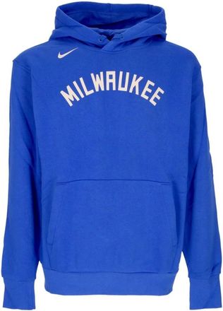 Nike City Edition Fleece Hoodie - Heren - Sportshirts - Blauw - S - Fitness