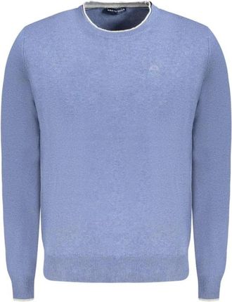 North Sails Truien & Vesten, Heren, Blauw, M, Katoen, Trui met ronde hals