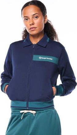 Sergio Tacchini Amara Track Jacket in Maritime Blue at Nordstrom, Size Xx-Large
