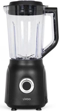Livoo Batidora 1,5l 600w Negra Acero Inoxidable - Dop242n - Livoo