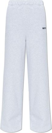 Rotate Rotate Birger Christensen, Broeken, Dames, Grijs, L, Katoen, Trainingsbroeken met logo