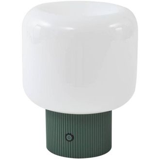 Lucande Lucande LED Katrin Palme in Verde da Vetro