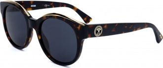 Moschino Womens MOS033 S 52 86 Sunglasses - Brown - One Size