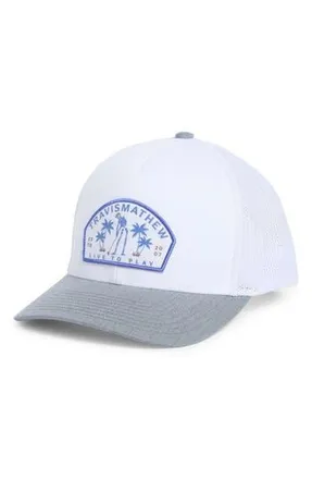 Travis Mathew Dark Ages Snapback Hat in White at Nordstrom Rack, Size One Size Oz