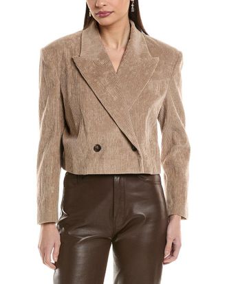 Brunello Cucinelli Corduroy Crop Jacket