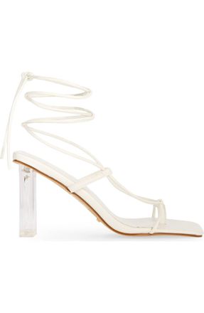 Billini Womens Emerie Lace Up Sandal In White