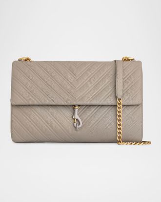 Rebecca Minkoff Edie Large Quilted Leather Shoulder Bag
