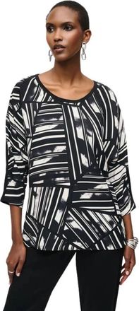 Joseph Ribkoff Stijlvolle Blouse - Dames - Blouses - Zwart - 4XL - Overhemden