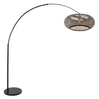 Steinhauer L&aacute;mpara De Pie - Sparkled Light - Negro - Bamb&uacute; - Steinhauer