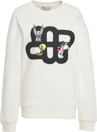 Munthe Mujer, Sudaderas, Blanco, Talla: M