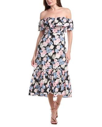 Laundry Laundry by Shelli Segal Sweetheart Midi Dress