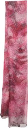 Gucci Pre-owned Silk scarves - Dames - Vintage Accessoires - Roze - ONE Size - Vintage