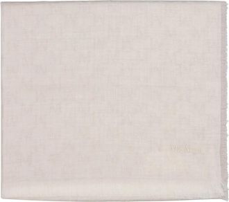 Max Mara Magico Stole - Dames - Wintersjaals - Beige - ONE Size - Wol - Accessoires