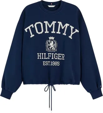 Tommy Hilfiger Donna, Felpe, Blu, S, new