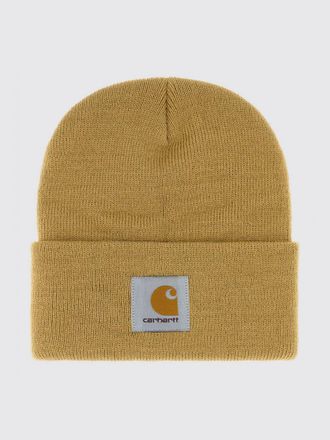 Carhartt Work in Progress Berretto beanie in acrilico con risvolto e logo ricamato